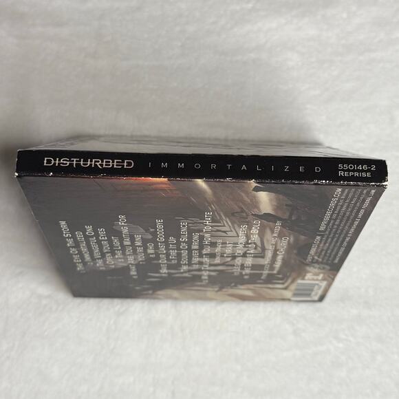 Disturbed – Immortalized CD Deluxe Edition 2015 Digipak w/ Bonus Tracks - Picture 4 of 7